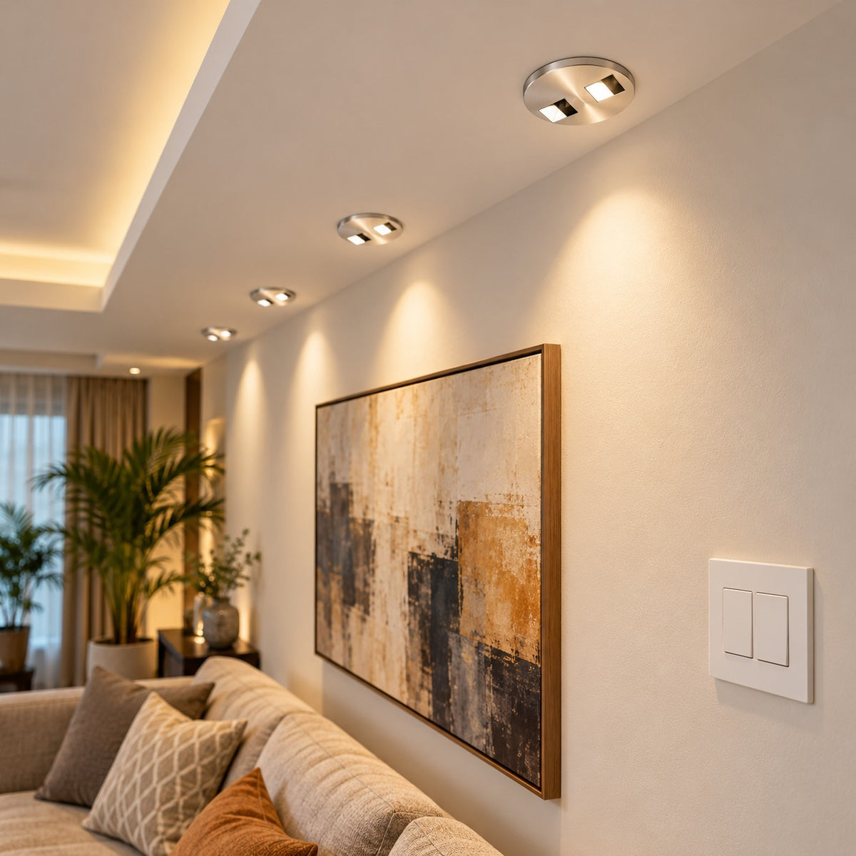 Recessed LED Spot Lights And Downlights – Up To 5W - 1W Multidirection Coceal Light