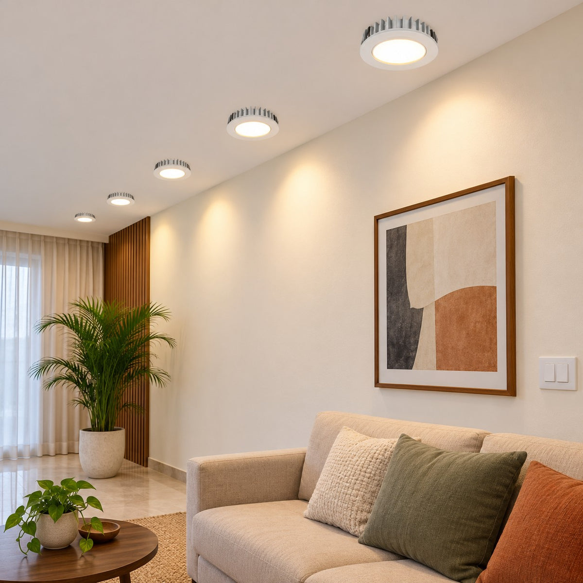 Recessed LED Spot Lights And Downlights – Up To 5W - 3W Mini Spot Round