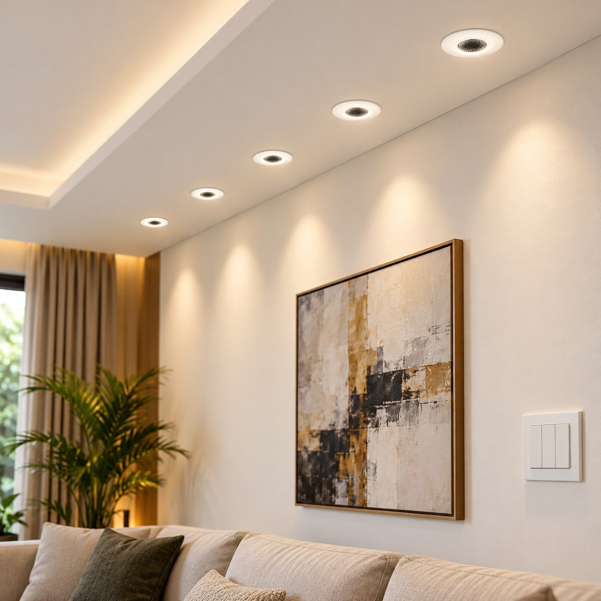 Recessed LED Spot Lights And Downlights – Up To 5W - 2W Hi Power Mini Spot Round