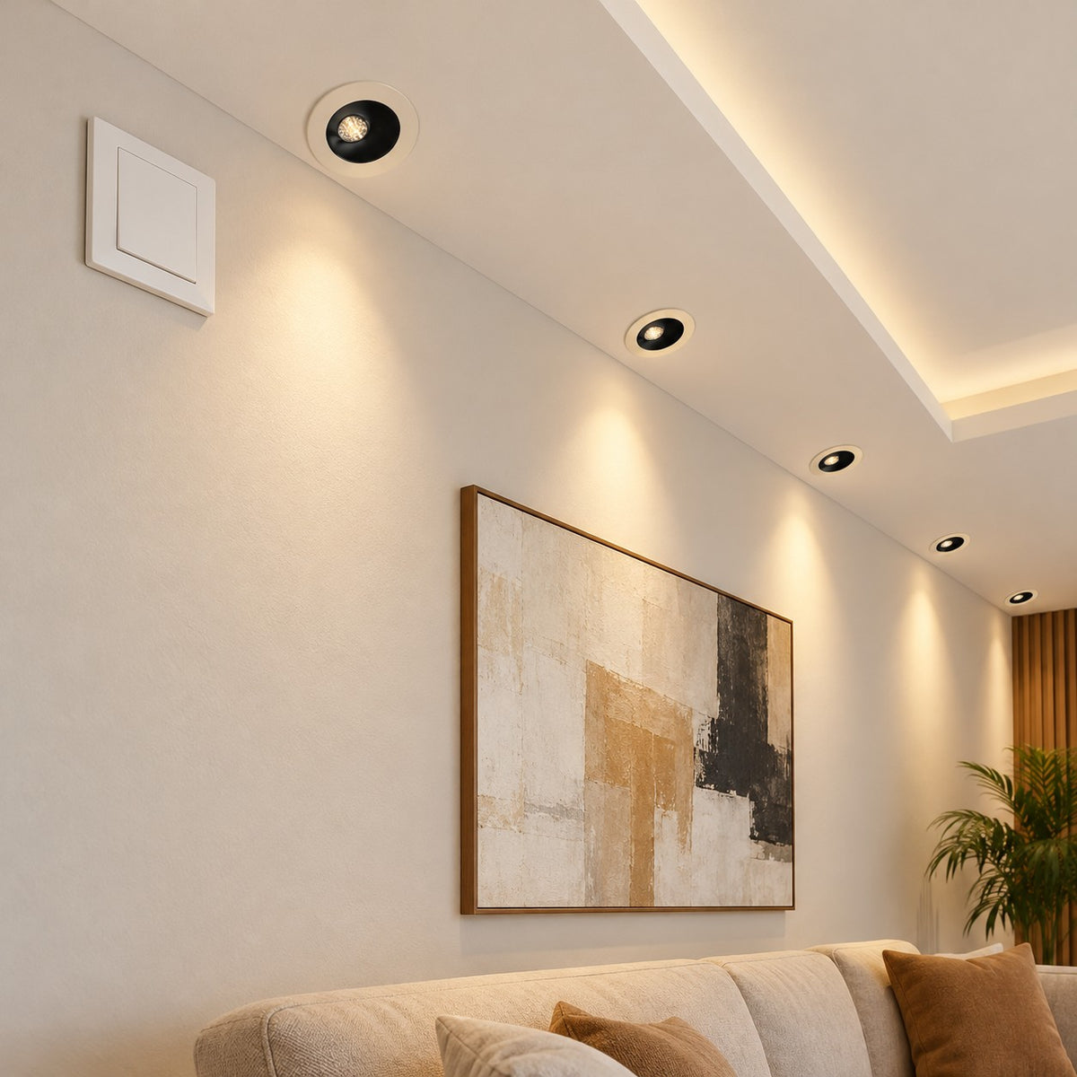 Recessed LED Spot Lights And Downlights – Up To 5W - 1W Deep Down Lighter