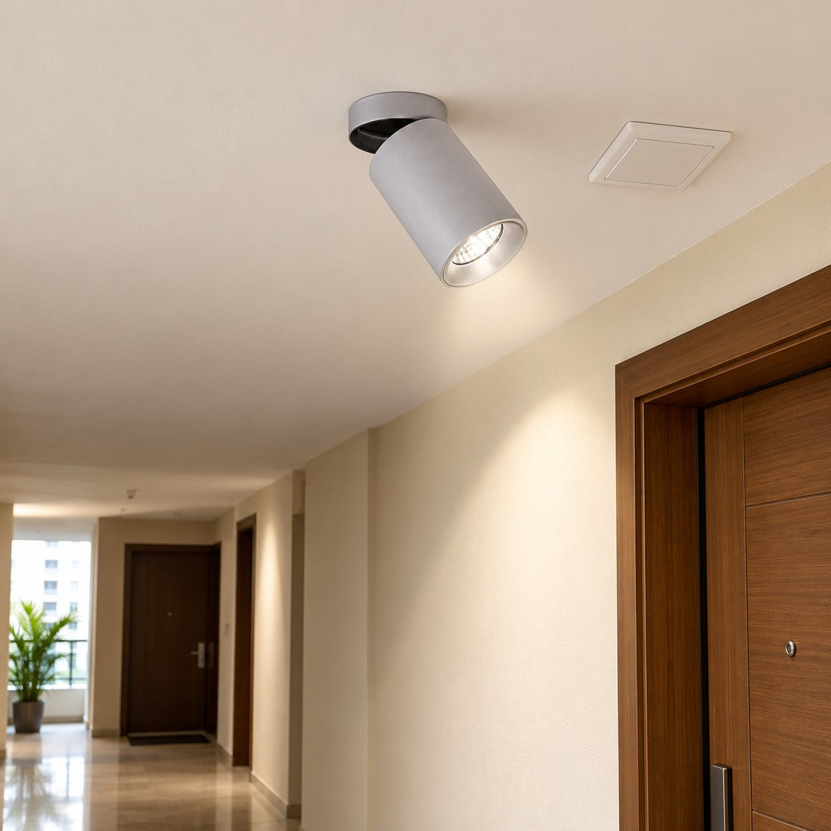 Surface LED Cylinders And Bedside Reading Lights - 7W Adjustable Surface Cylinder, 12W Adjustable Surface Cylinder, 18W Adjustable Surface Cylinder