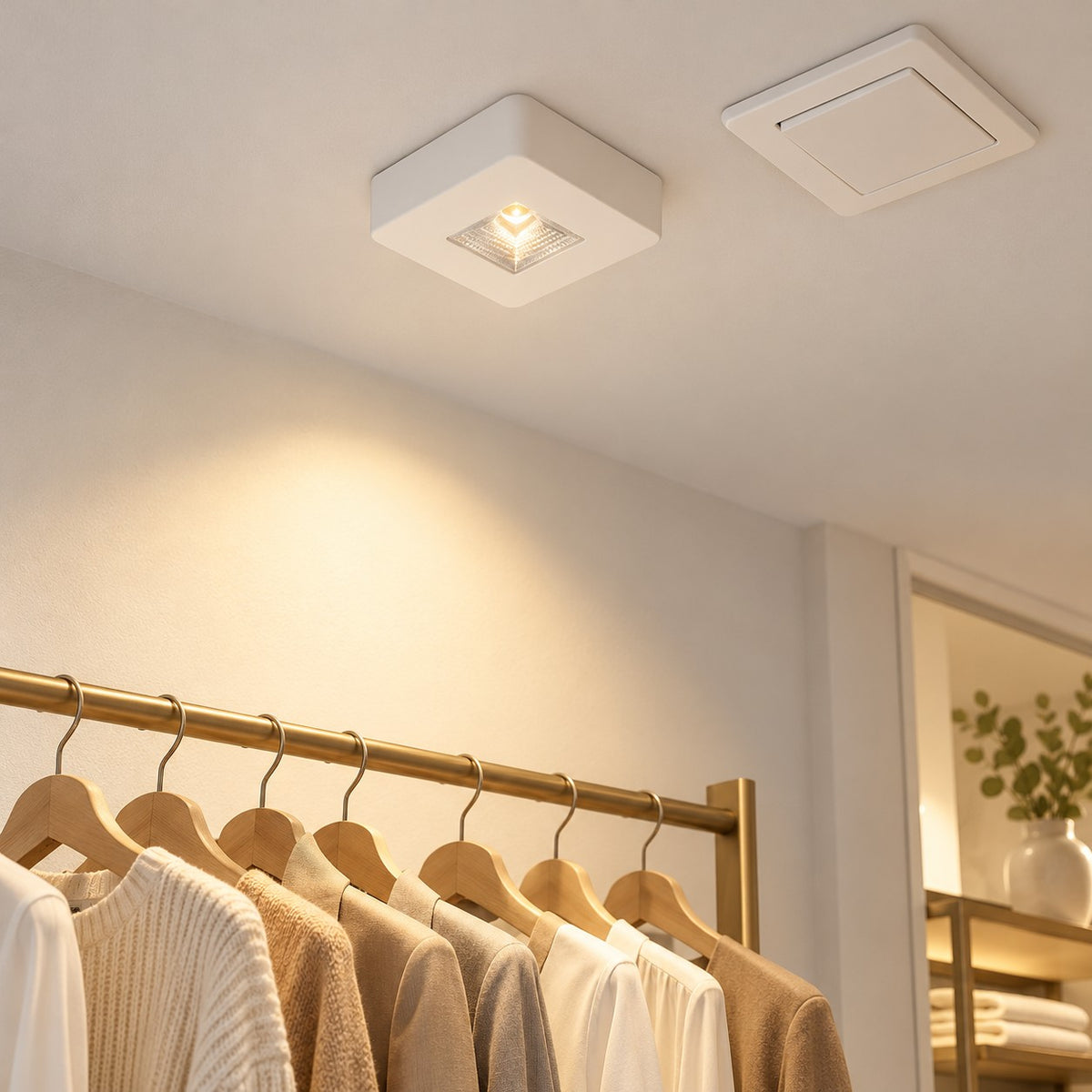 LED Surface Spot Lights - 5W Mini Square Surface Spot