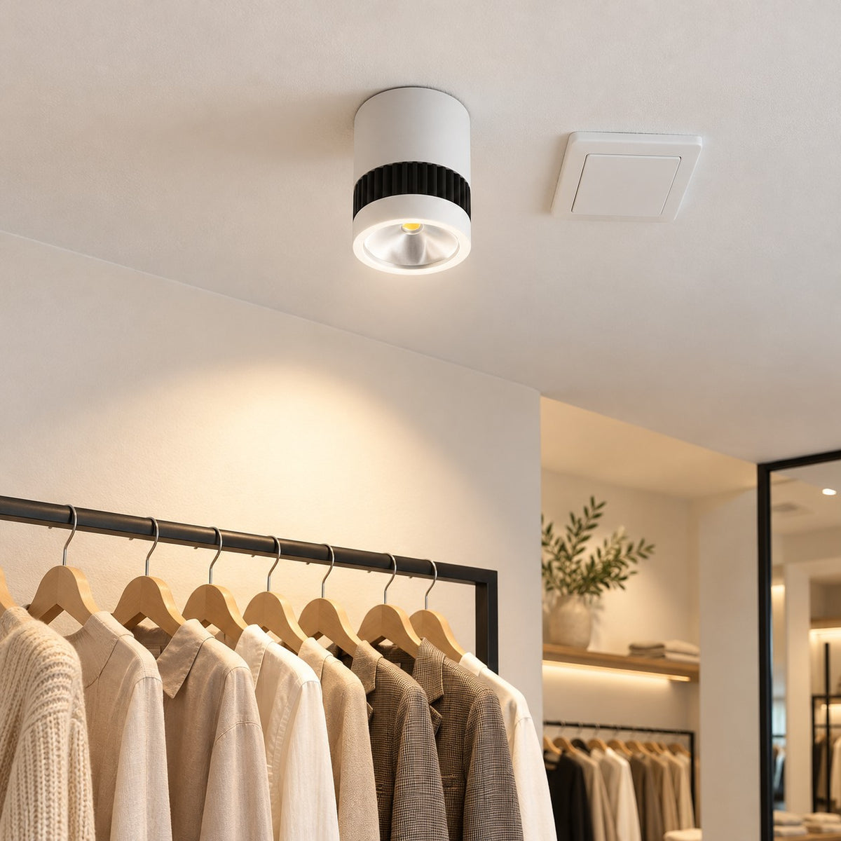 LED Surface Spot Lights - 5W Cleo Surface, 8W Cleo Surface