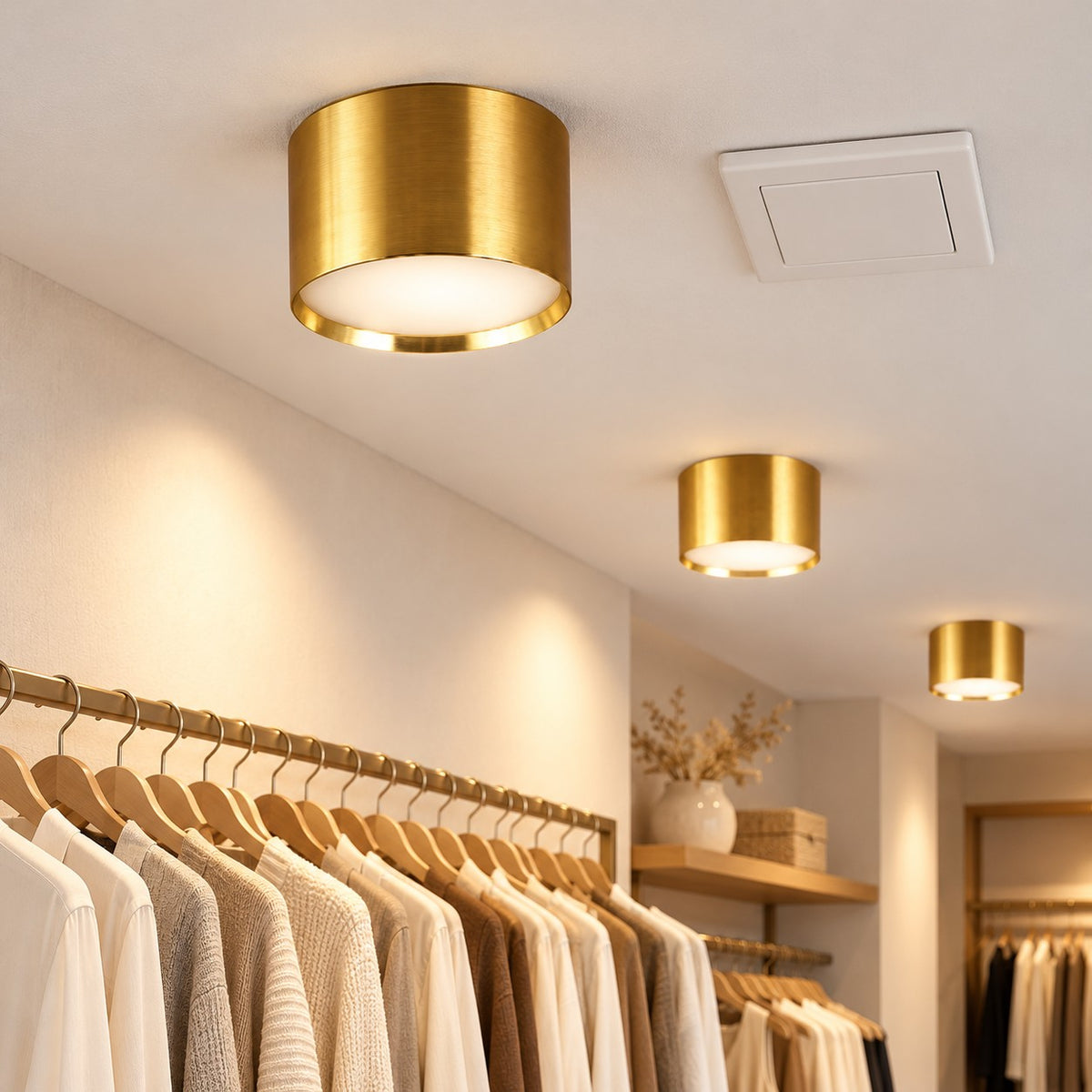 LED Surface Spot Lights - 6W Brush Surface Fixture, 15W Brush Surface Fixture, 22W Brush Surface Fixture