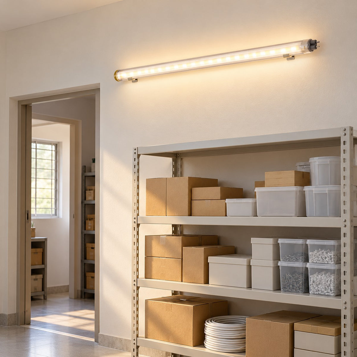 Indoor And Waterproof LED Tubes And Battens - 8W T8 82 SMD Tub