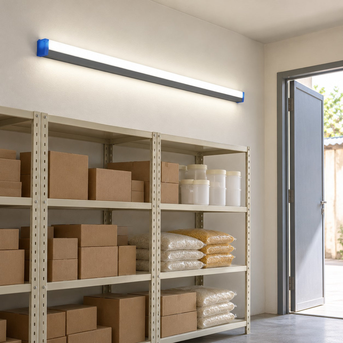 Indoor And Waterproof LED Tubes And Battens - 28W T5 Eco Square Tube Center Cord