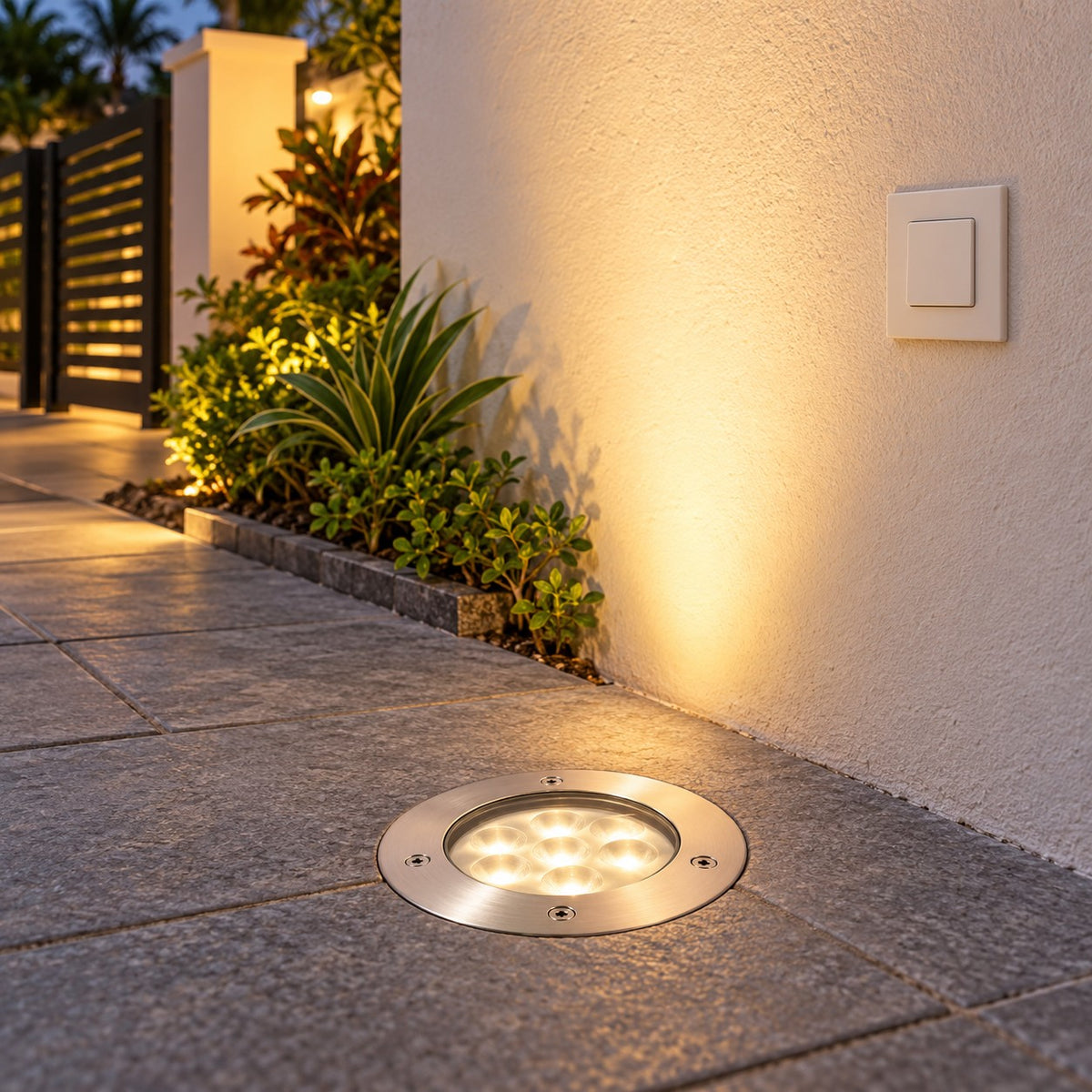 LED Underground And Ground Burial Lights - 1x6W Under Ground