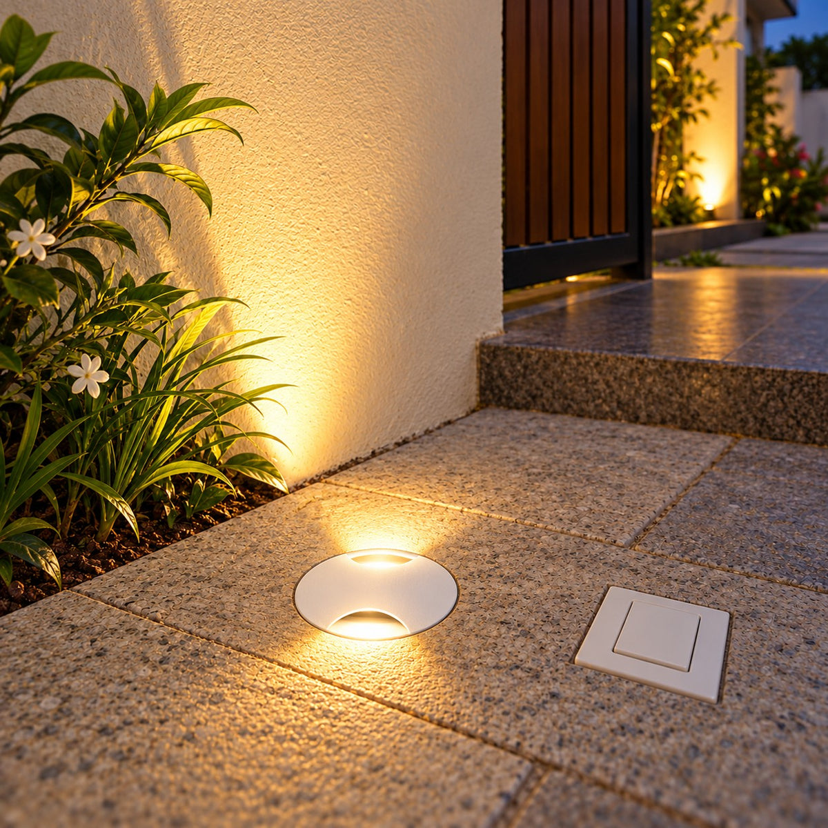LED Underground And Ground Burial Lights - 1W Inground 2Way Super Eco