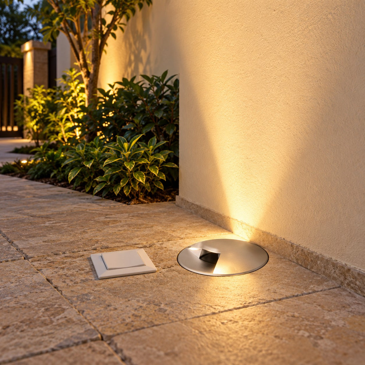 LED Underground And Ground Burial Lights - 3W 2Way In Ground Wall Washer