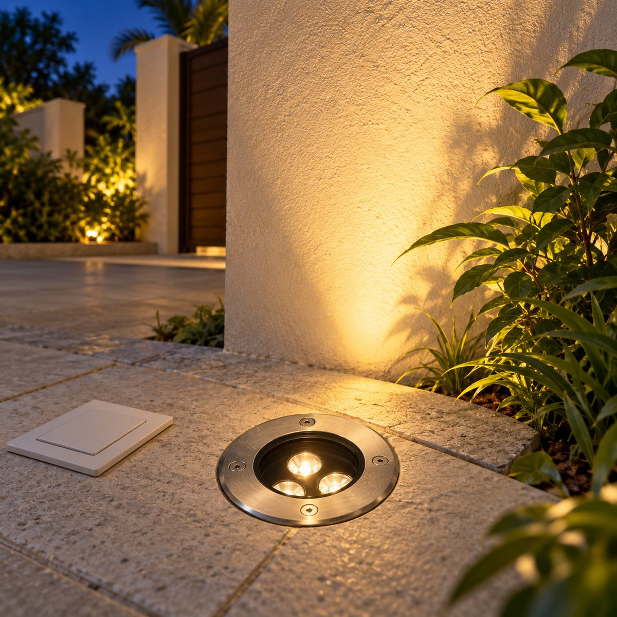 LED Underground And Ground Burial Lights - 3W Underground IP67 Fixture
