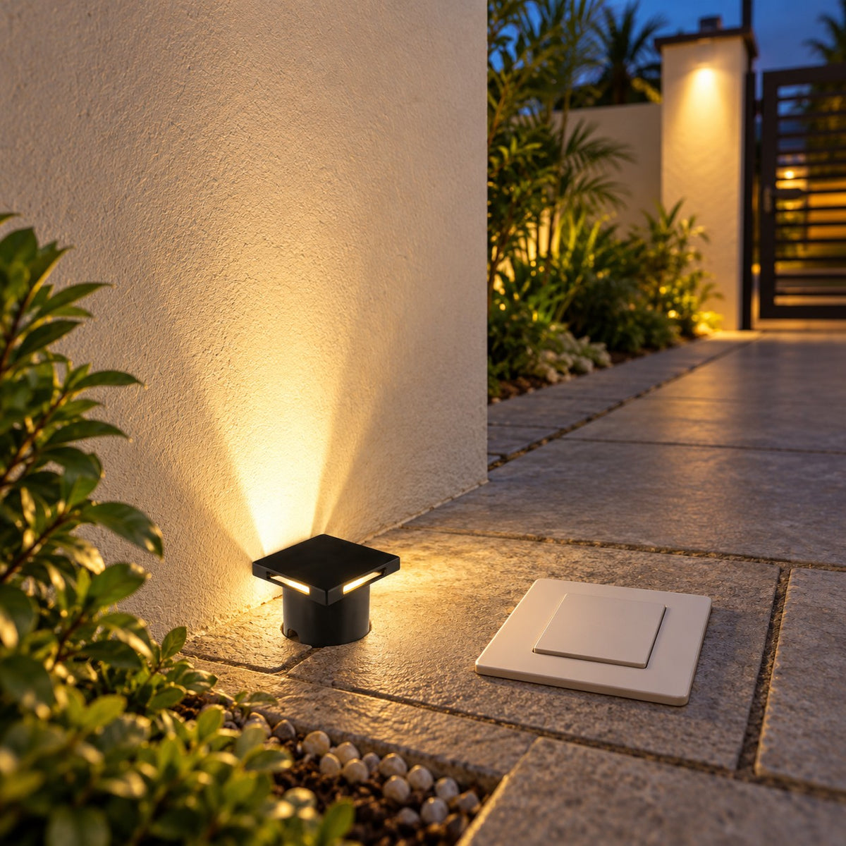 LED Underground And Ground Burial Lights - 2W 4Way Eco Underground Light