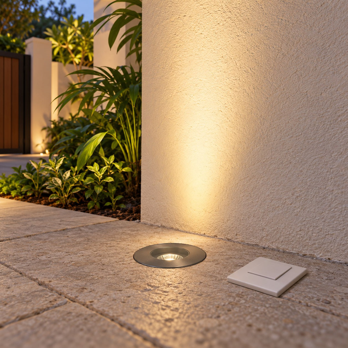 LED Underground And Ground Burial Lights - 3W Cats Eye Wall Fixture
