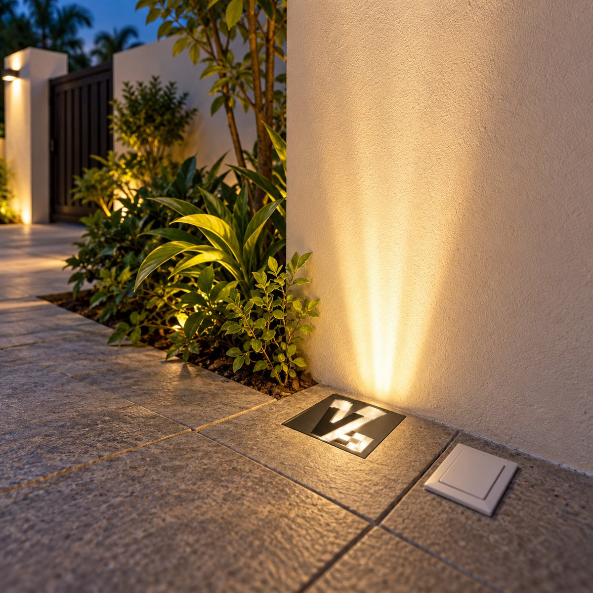 LED Underground And Ground Burial Lights - 3W Victorian Wall Fixture