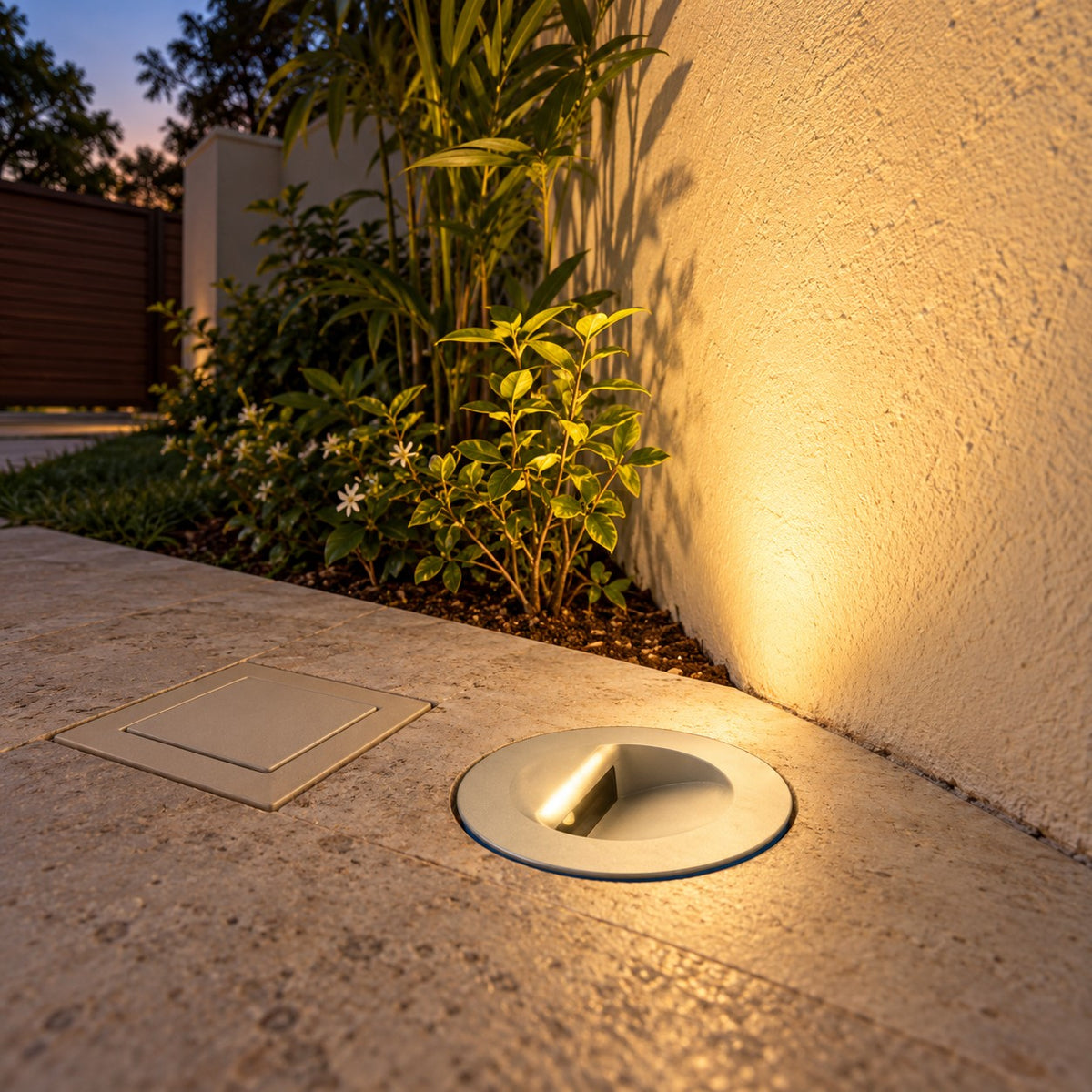 LED Underground And Ground Burial Lights - 3 LED High Power Round Wall Light
