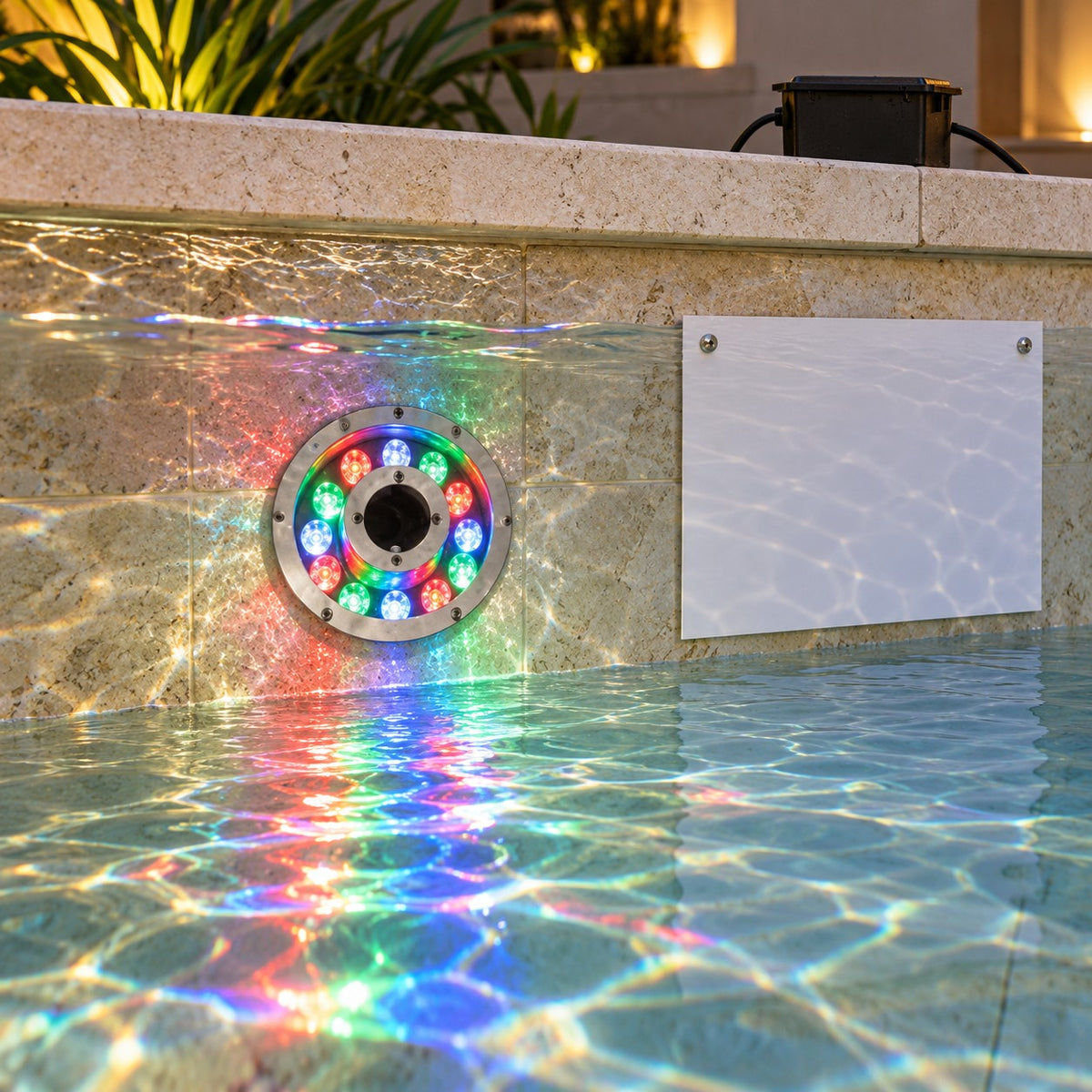 LED Underwater And Fountain Lights - 6W Polo Fountain Light With Transfomer, 12W Polo Fountain Light With Transfomer, 6W Polo Fountain Light With Transformer, 12W Polo Fountain Light With Transformer