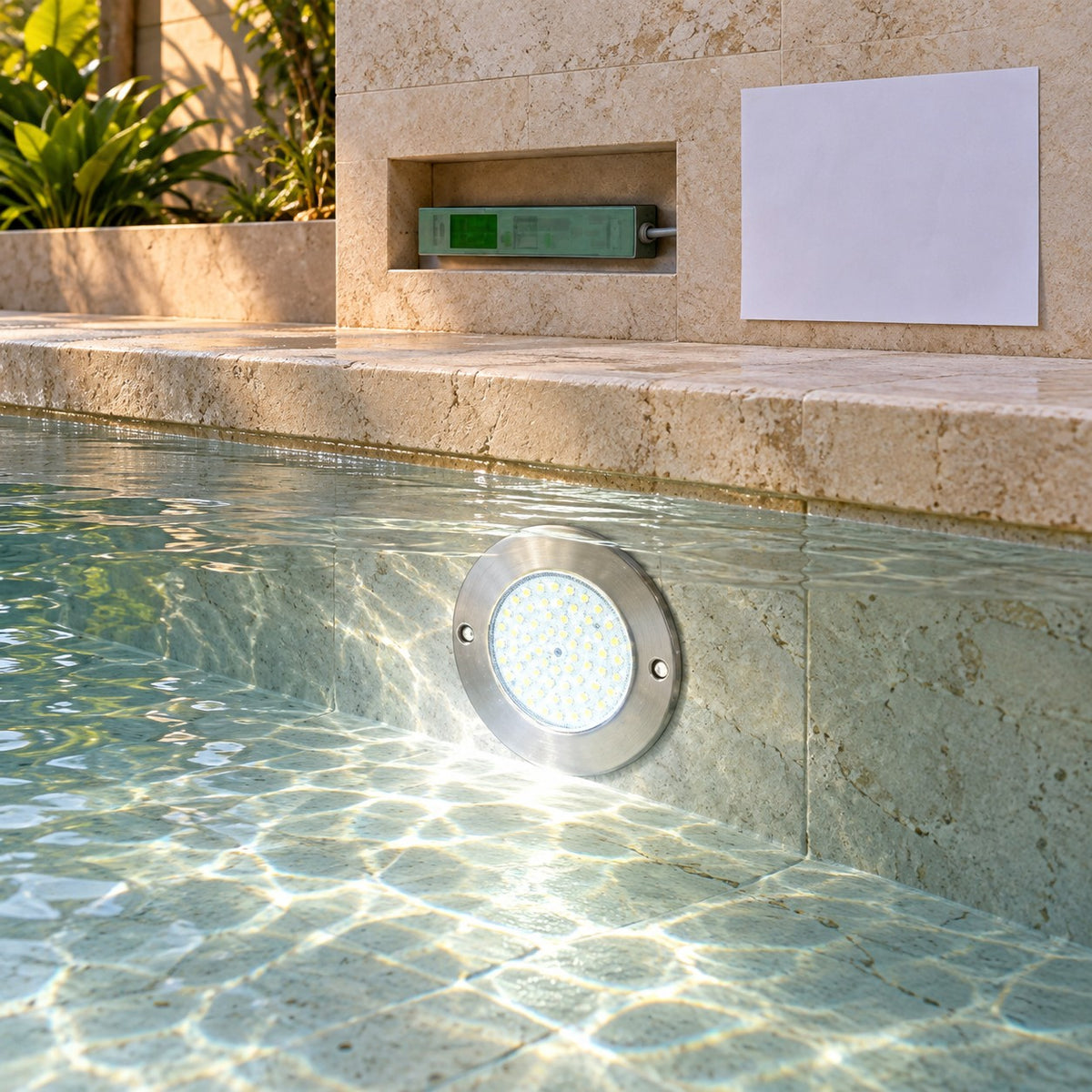 LED Underwater And Fountain Lights - 24W Underwater Concealed Fixture