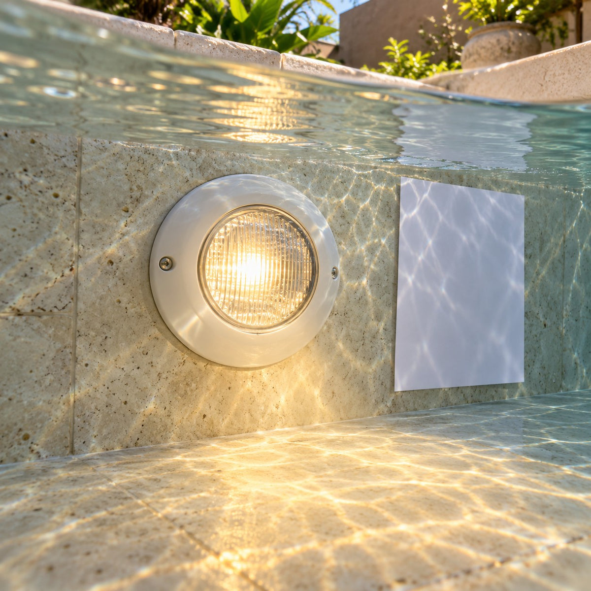LED Underwater And Fountain Lights - Wall Surface Floor Mounting With Lamp