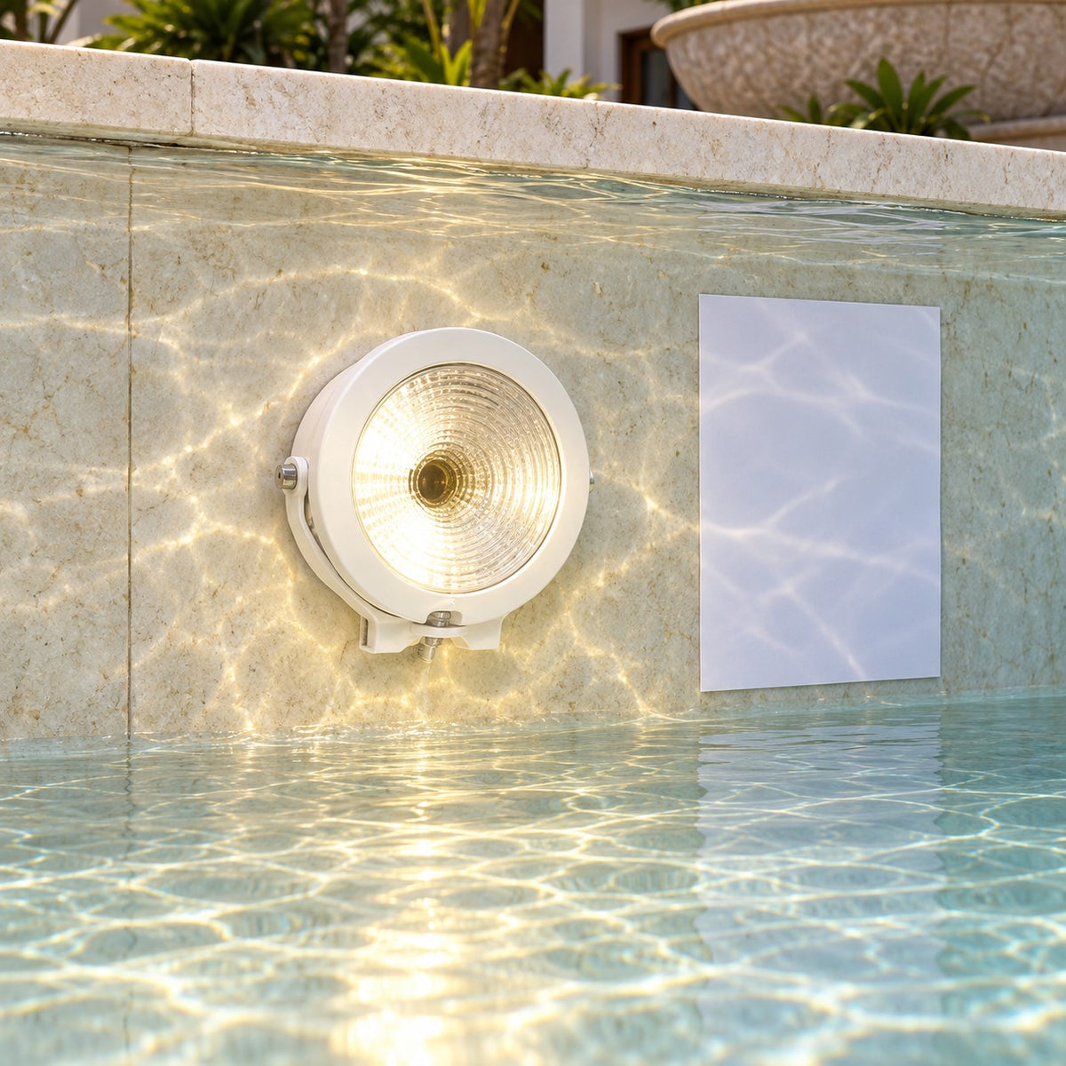 LED Underwater And Fountain Lights - Par 56 - Swimming Pool Light W/ Lamp