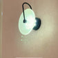 Exterior wall sconce lighting at Park Oasis, Jaipur