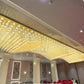 Dining area lighting at Park Oasis, Jaipur