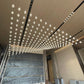 Cascading Crystal Sphere Chandelier – A Statement Piece for Grand Atrium Ceilings