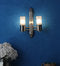 Eliante Silver Metal Wall Light | S-1713-2W | Jainsons Lights