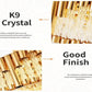 JS-LXR Crystal BLDC 42" Ceiling Chandelier Fans SLR0001-Gold Motor & Clear Transparent Blades