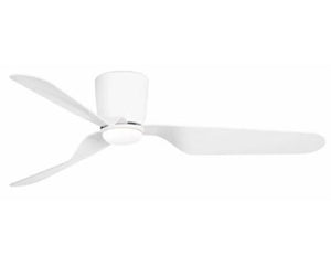 JS-LXR Modern BLDC 52" Ceiling Designer Fans with Light SLR0046-Matt White