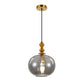 JSPHILO 4-345-1xE27-Smoke Impressions Glass Hangings