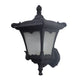 Svenska Black Metal Outdoor Wall Light | 0066-wall small | Included Bulb | Eliante by Jainsons Lights