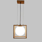 Golden Metal Hanging Light - SQ-DOOM-HL - Included Bulb