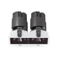 Glanza twin-head square recessed COB spotlight