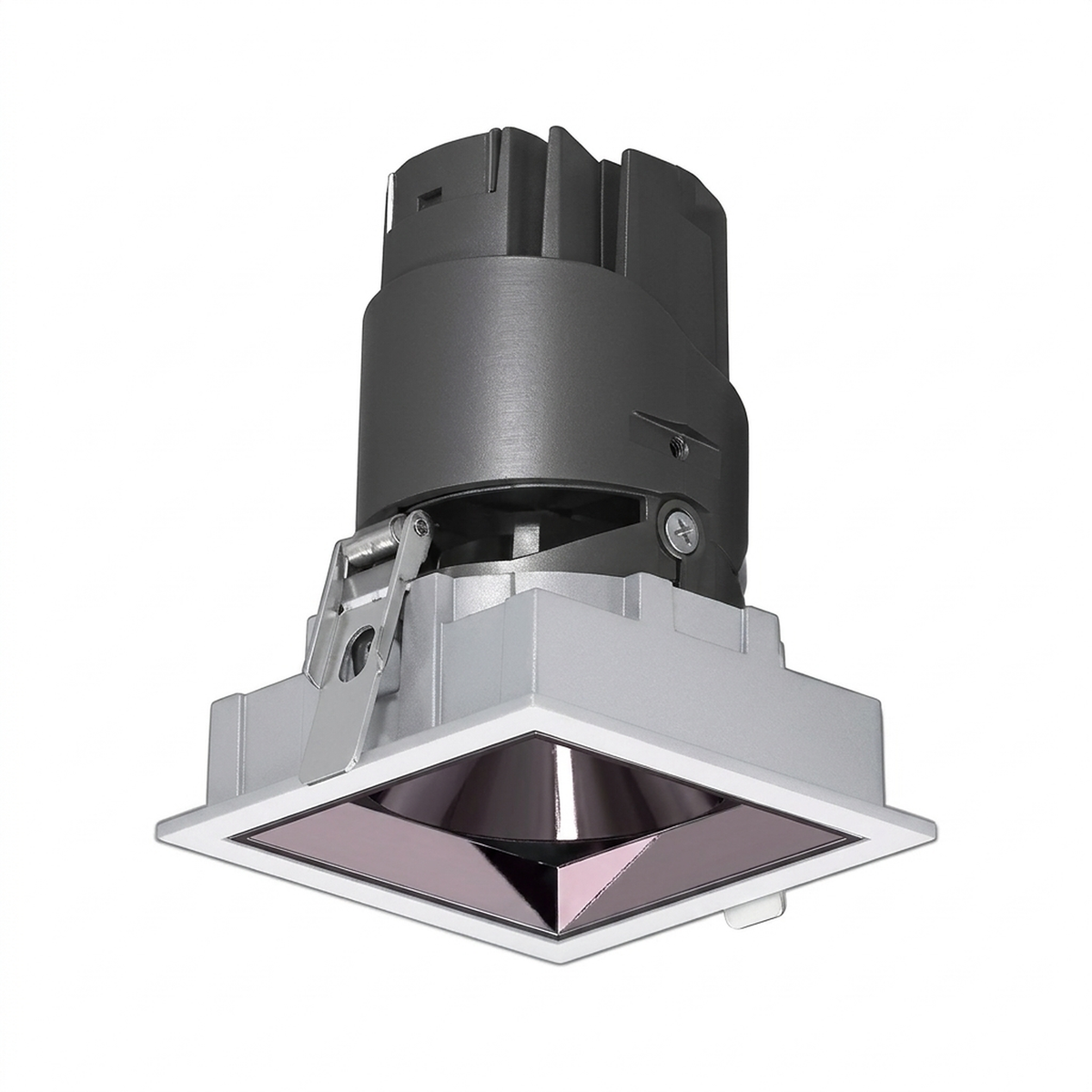 Glanza square recessed COB spotlight