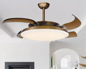 JS-LXR Classic BLDC 42” Ceiling Chandelier Fans SS0004-Oil Rubbed Bronze