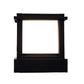 ELIANTE black Iron Gate Light - B22 holder - STAIRS-BIG-GL- without Bulb