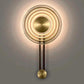 JS-SCH SUNBELL BRUSH BRASS 6W Wall Light