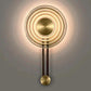 JS-SCH Sunbell Wall Lamp Brush Brass 6w Luxury Wall lights