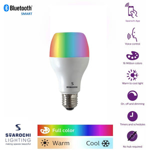 Svarochi Smart Bulb 9w Colour & Day light Plus