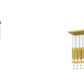SYMPHONY Diamond-Lattice Gold Rod Suspension Collection – A Statement Piece for Grand Dining & Living Spaces