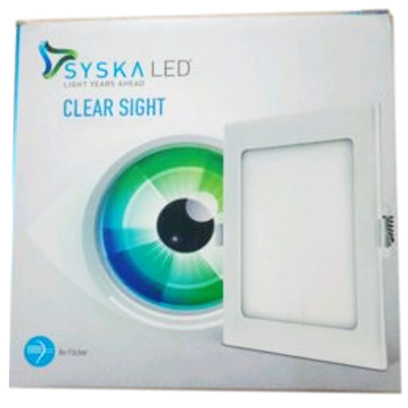 Syska Clear Sight Flicker Free Sqaure Led Panel Light 8w SSK-PAF-0804S-8W