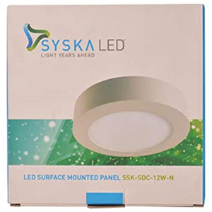 Syska LED Surface light 18W Round SDC Model