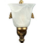 Palermo Antique Gold Iron Wall Sconces | S-128-1W | Included Bulb | Eliante by Jainsons Lights