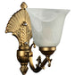 Palermo Antique Gold Iron Wall Sconces | S-128-1W | Included Bulb | Eliante by Jainsons Lights