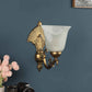 Palermo Antique Gold Iron Wall Sconces | S-128-1W | Included Bulb | Eliante by Jainsons Lights