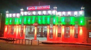 NAGAUR Railway Station — Architectural Lighting Demo