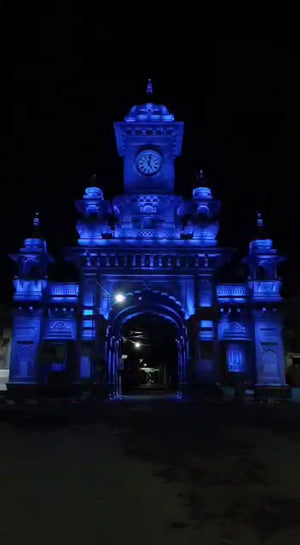 Tiranga Programmed Facade — Live DMX Demo
