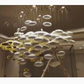 Customised Egg Shell Glass Chandelier with COB Lighting – Double Height & Rectangular Designs