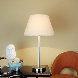 ELIANTE White Silver Iron Table Lamp - TL-12046 - without bulb