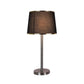 ELIANTE Balck Silver Iron Table Lamp - TL-12048 - without bulb