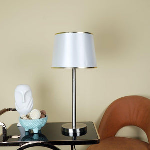 ELIANTE Shine Silver Iron Table Lamp - TL-12049 - without bulb